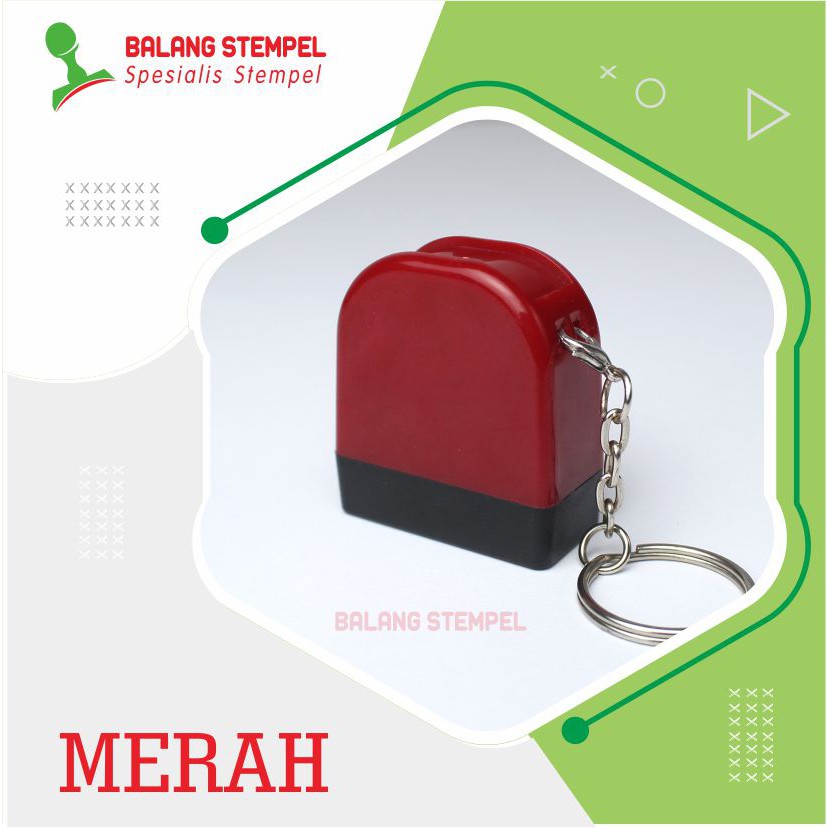 Jual Stempel Nama Dokter Bidan Perawat Apoteker Cap Stampel Flash Warna