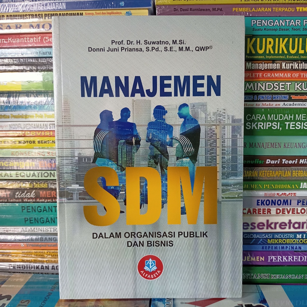 Jual Buku Manajemen Sdm Dalam Organisasi Publik Dan Bisnis Suwatno