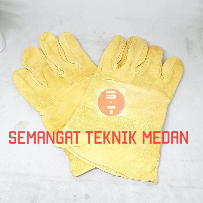 Jual Jual Sarung Tangan Gloves Kulit Leather Las Argon Welding Welder