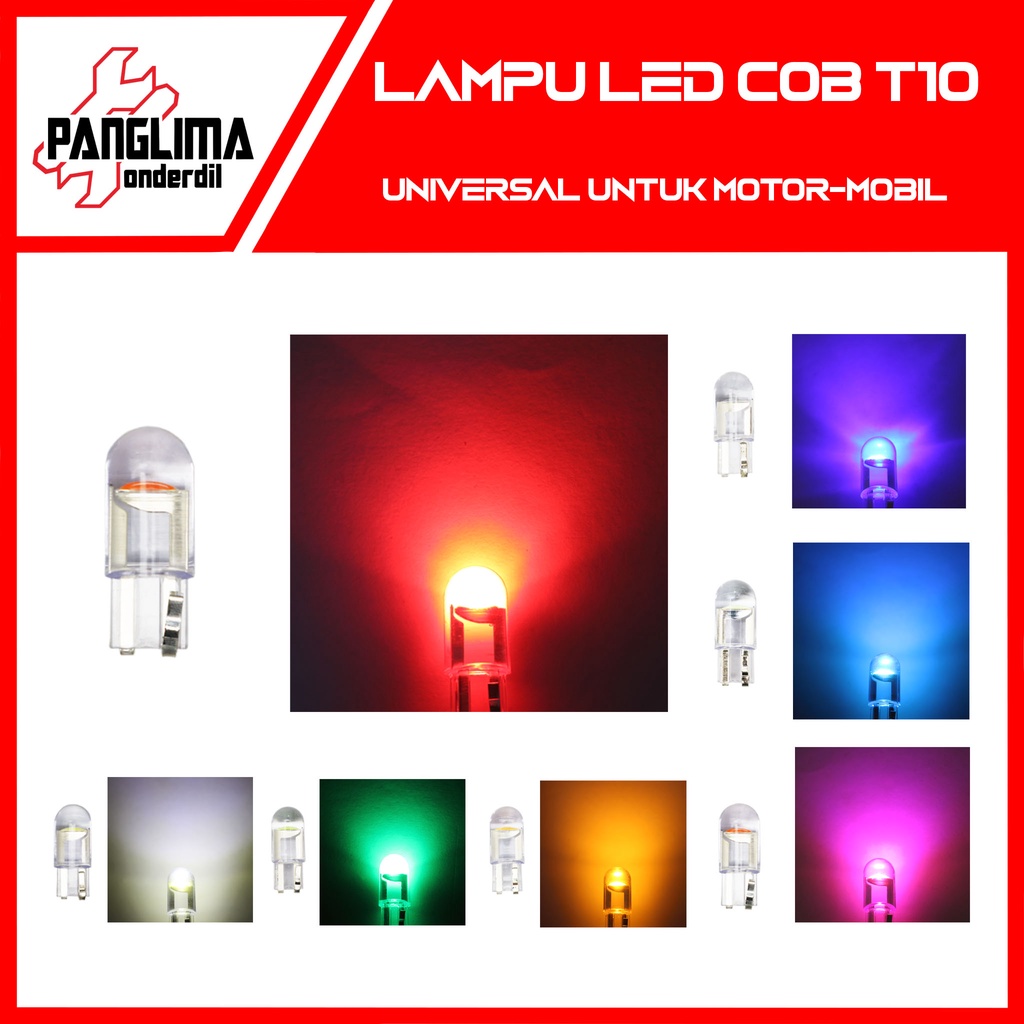 Jual Lampu Kaca Resin Cob Led T Full Kaca Derajat Sein Sen