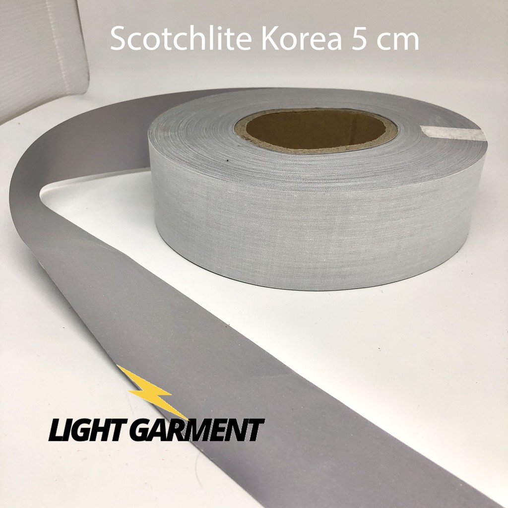 Jual Pita Scotlight Kain Korea Cm Isi Meter Kain Scotchlite