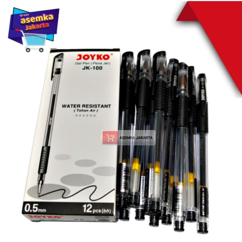 Jual Pen Bolpen Gel Jk Nt Jk Joyko Oficce Pcs Shopee