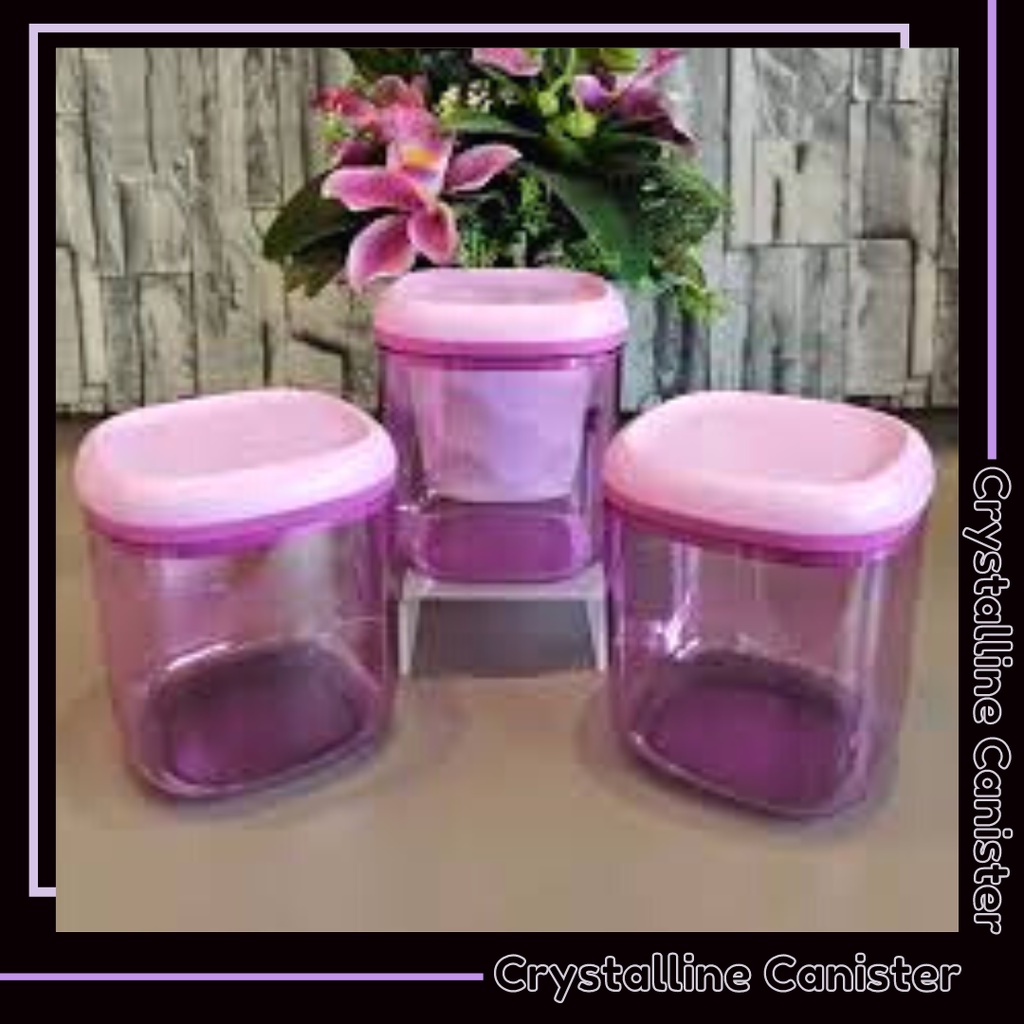 Jual Crystalline Crystal Canister Malaysia Toples Ungu Malay Tupwr