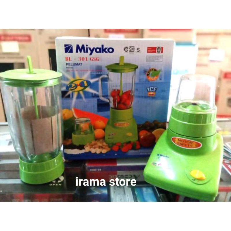 Jual Blender Miyako BL 301 GSG Blender Kaca Miyako 1 Lt 2 In 1