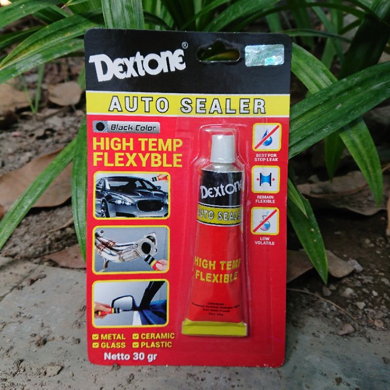 Jual Lem Silikon Sealant Hitam Dextone Black Silicone Shopee Indonesia