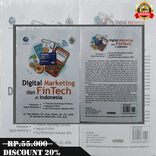 Jual Buku Digital Marketing Dan Fintech Di Indonesia Shopee Indonesia