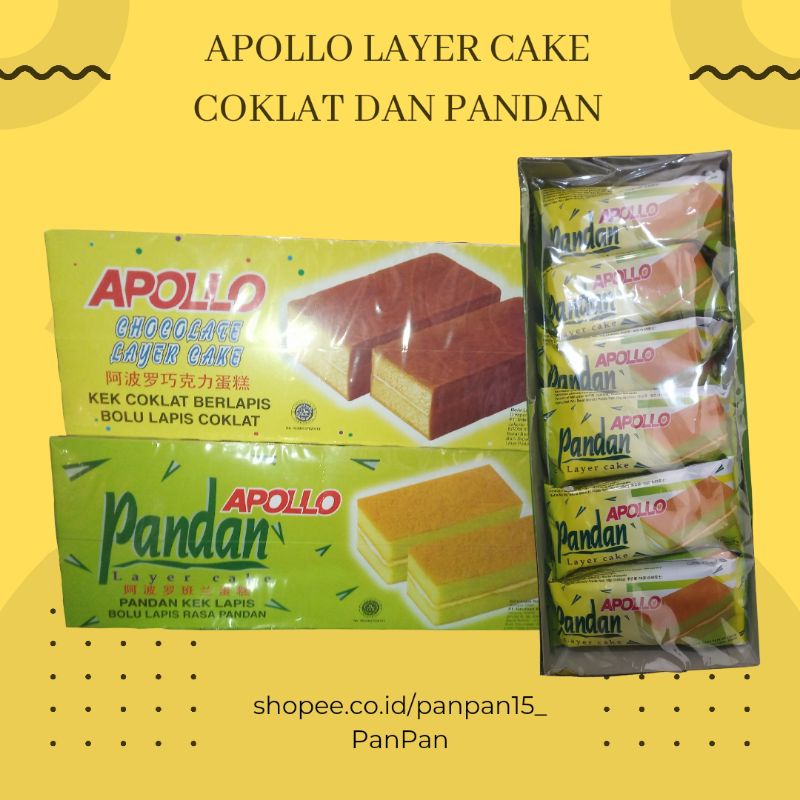 Jual Apollo Layer Cake Bolu Lapis Isi Pcs Shopee Indonesia