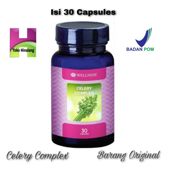 Jual HOT SALE WELLNESS CELERY COMPLEX VITAMIN HIPERTENSI 30