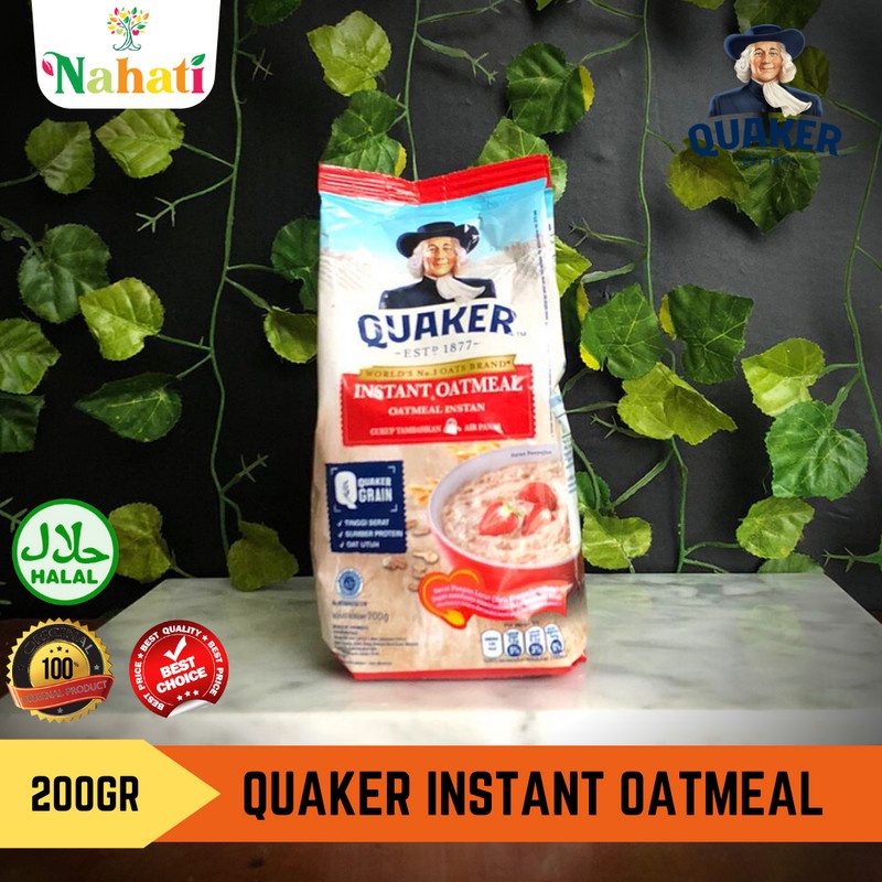 Jual Quaker Instant Oatmeal 200gr Shopee Indonesia