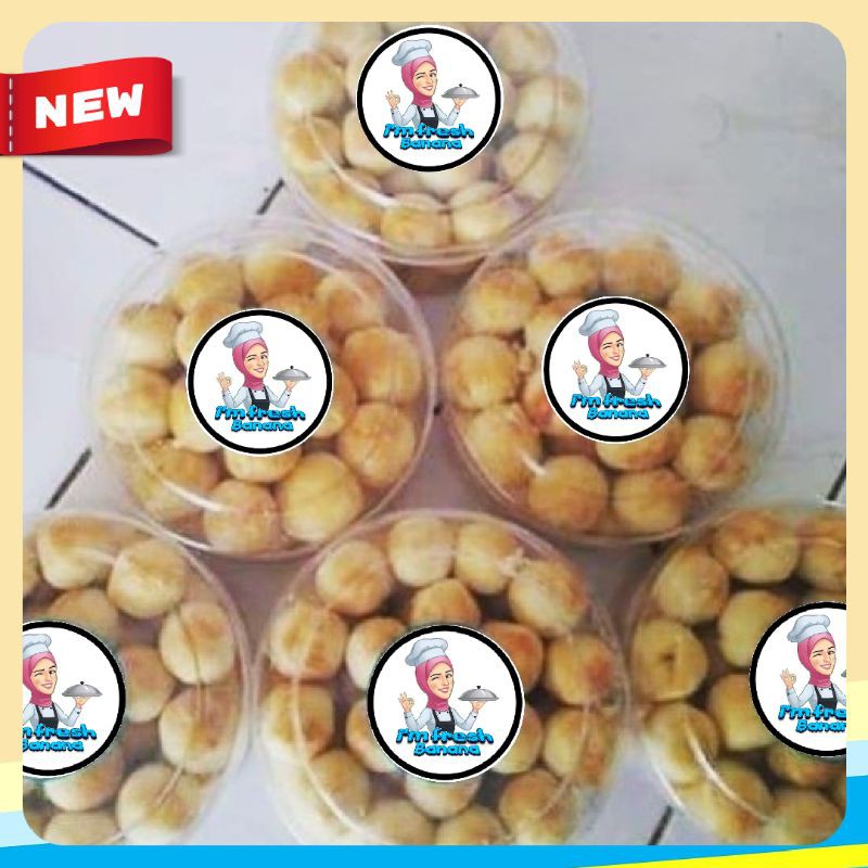 Jual FRESH BANANA KUE NASTAR 500 GRAM KUE KERING COOCKIES CEMILAN