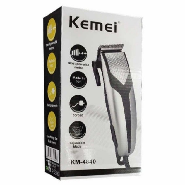 Jual COD MESIN CUKUR RAMBUT HAIR CLIPPER KEMEI KM 4640 ALAT CUKUR