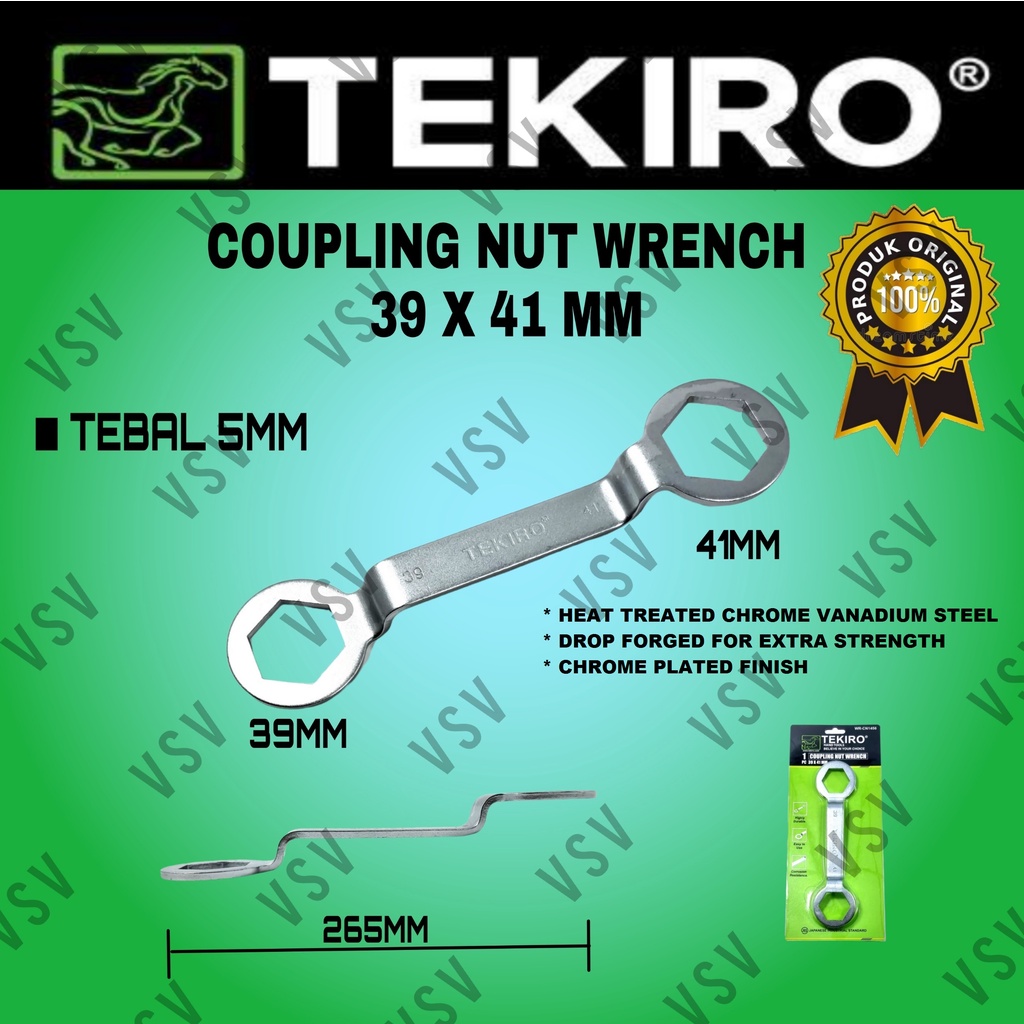 Jual TEKIRO Kunci Kopling Motor 39x41 Coupling Nut Wrench Kunci CVT