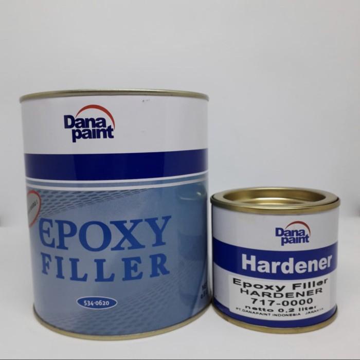 Jual Danapaint Epoxy Filler Hardener 1 Liter Set Cat Dasar Epoxy