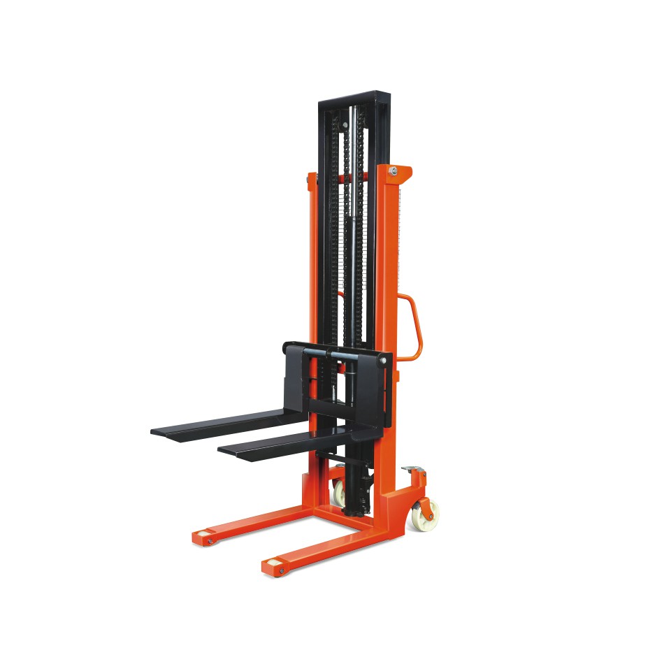 Jual Hand Stacker Pallet Forklift Manual 1 Ton Tinggi Fork 3000 Mm Alat