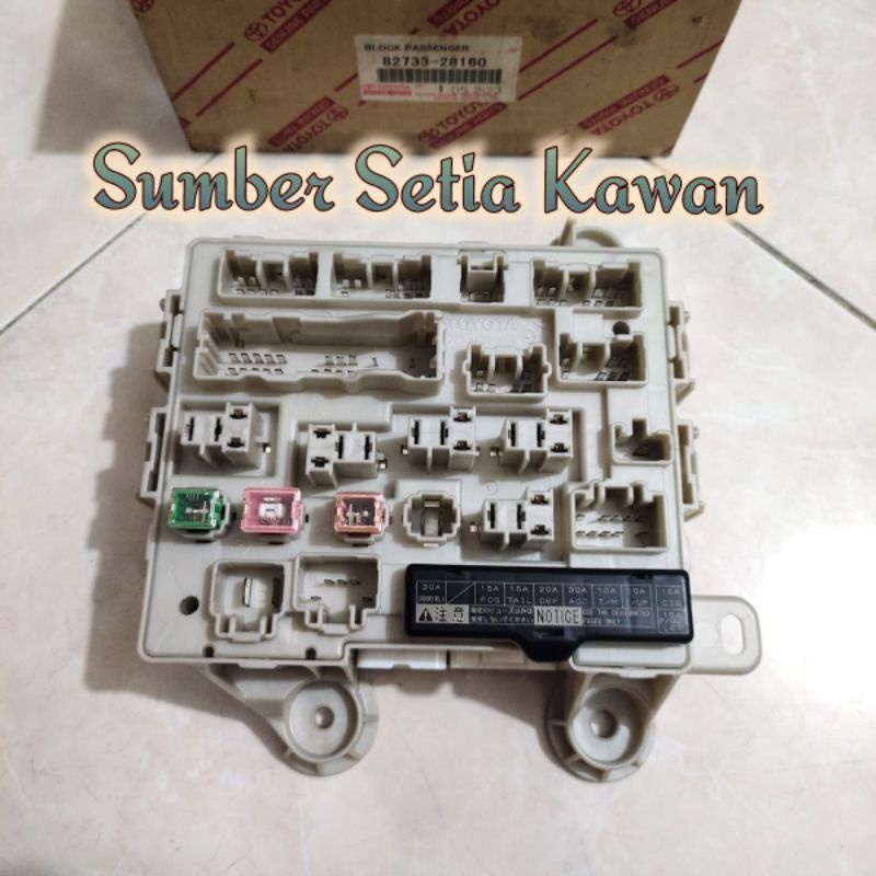 Jual Fuse Box Sekring Skring Junction Block Assy Toyota Previa Tarago