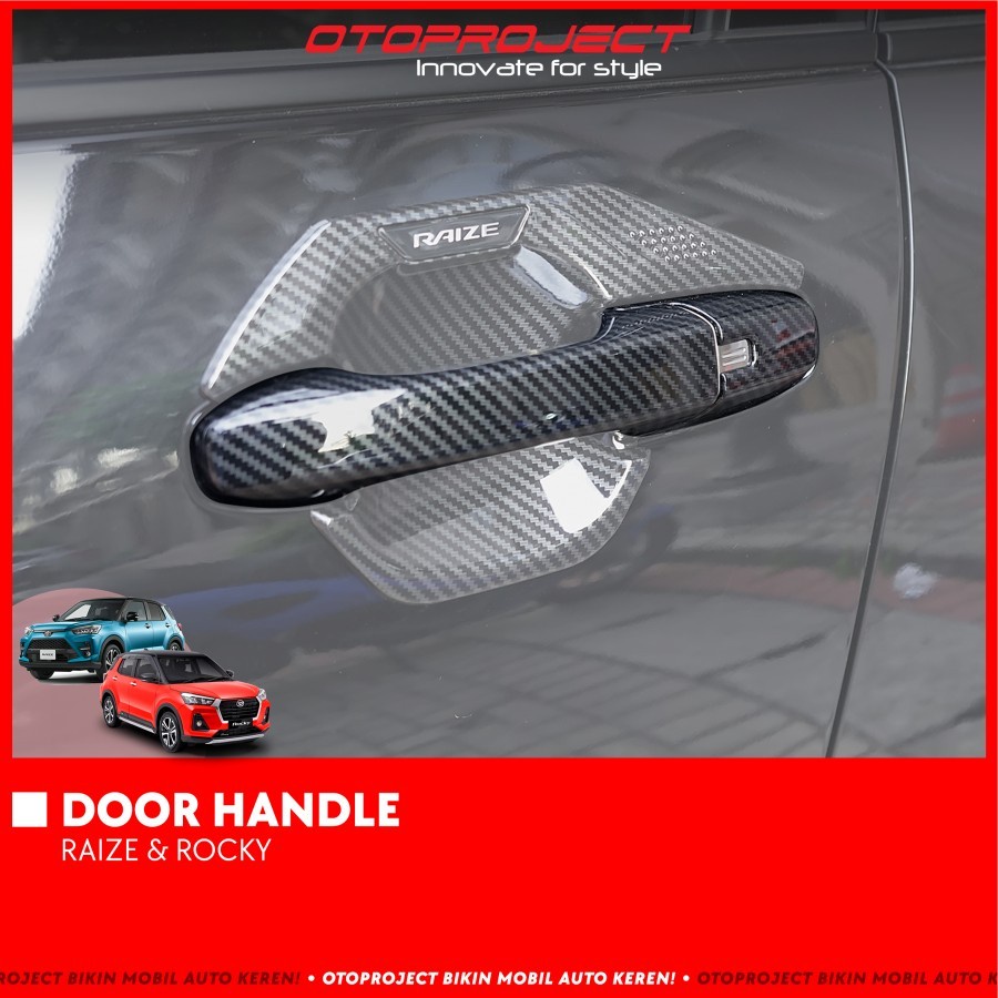 Jual Door Handle Cover Raize Rocky Cover Pegangan Gagang Pintu