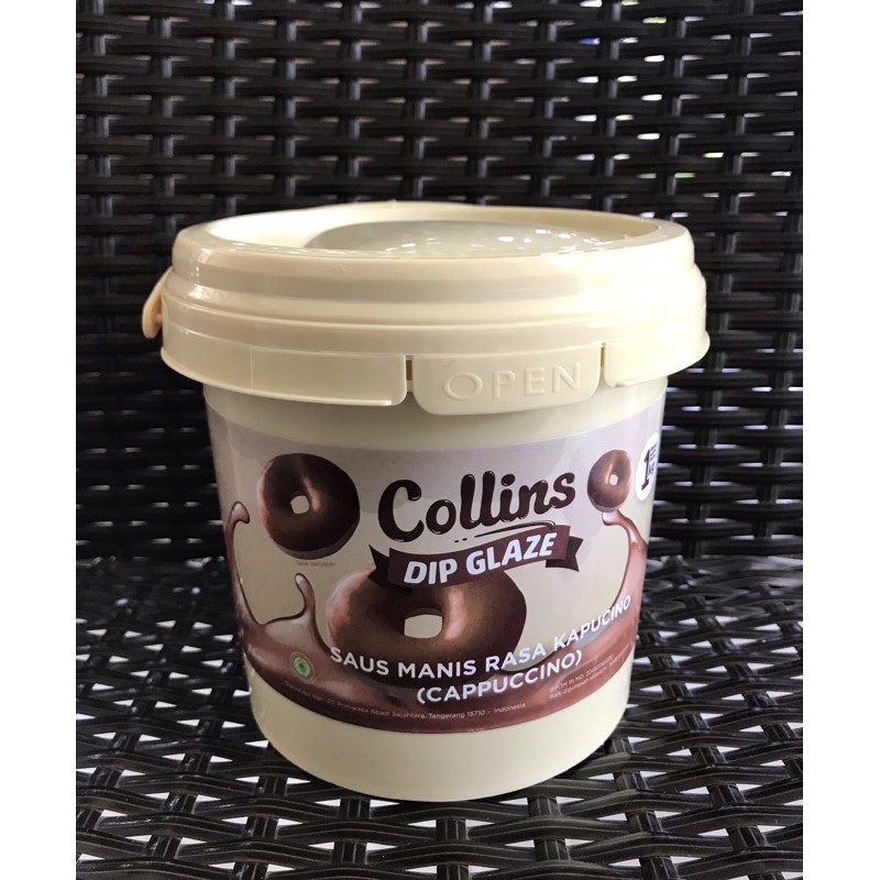 Jual Collins Dip Glaze 1kg Cokelat Strawberry Tiramisu Green Tea Milk