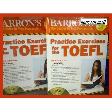 Jual Toeflielts Barron S Practice Exercise For Toefl Test Th Edition