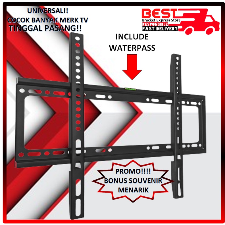 Jual FREE GIFT Bracket Tv 21 S D 55 Universal 21 24 32 40 42 43 50