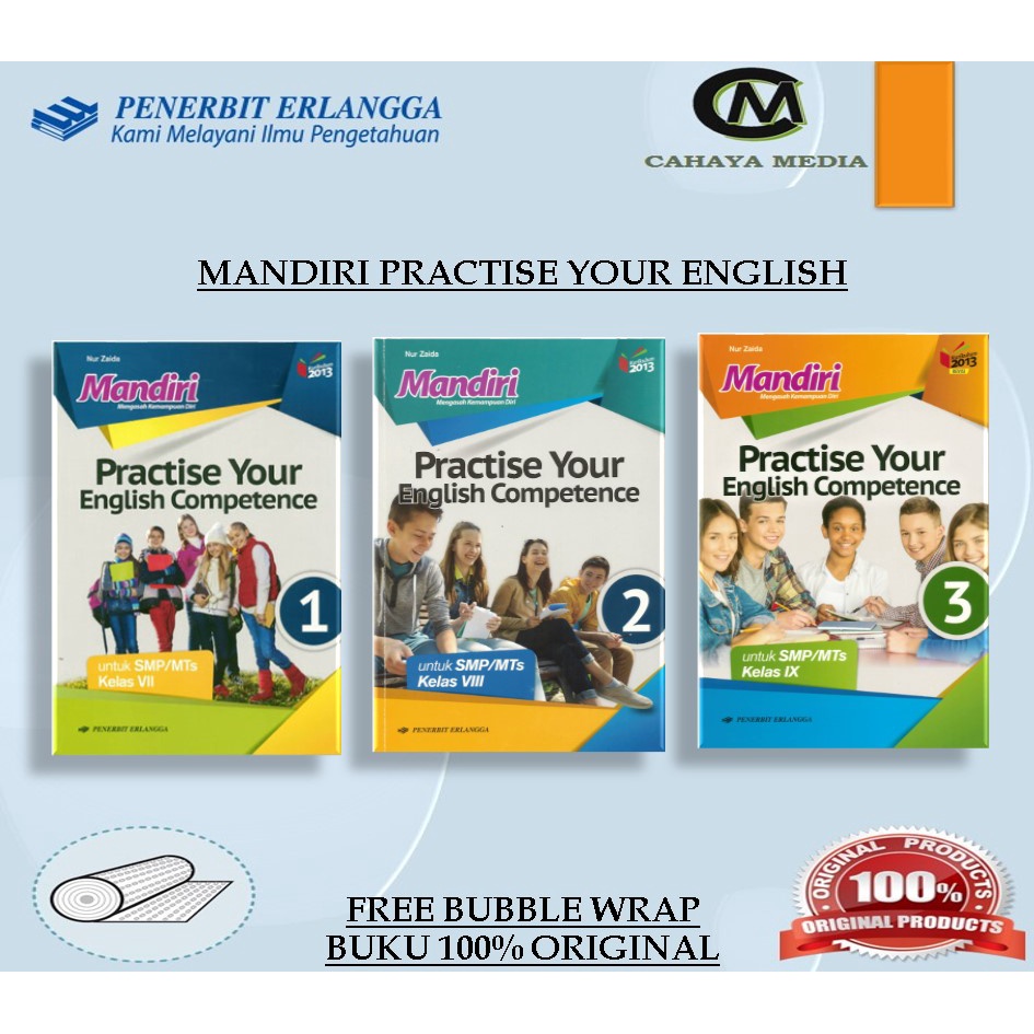 Jual Buku Mandiri Practise Your English Kelas Erlangga Original