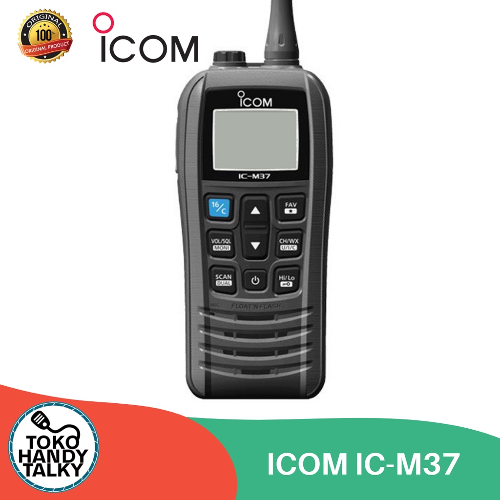 Jual Icom Radio Marine Ic M Vhf Transceiver New Original Garansi