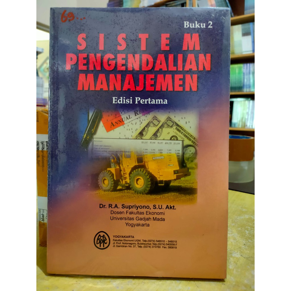 Jual Sistem Pengendalian Manajemen Edisi Pertama Buku R A