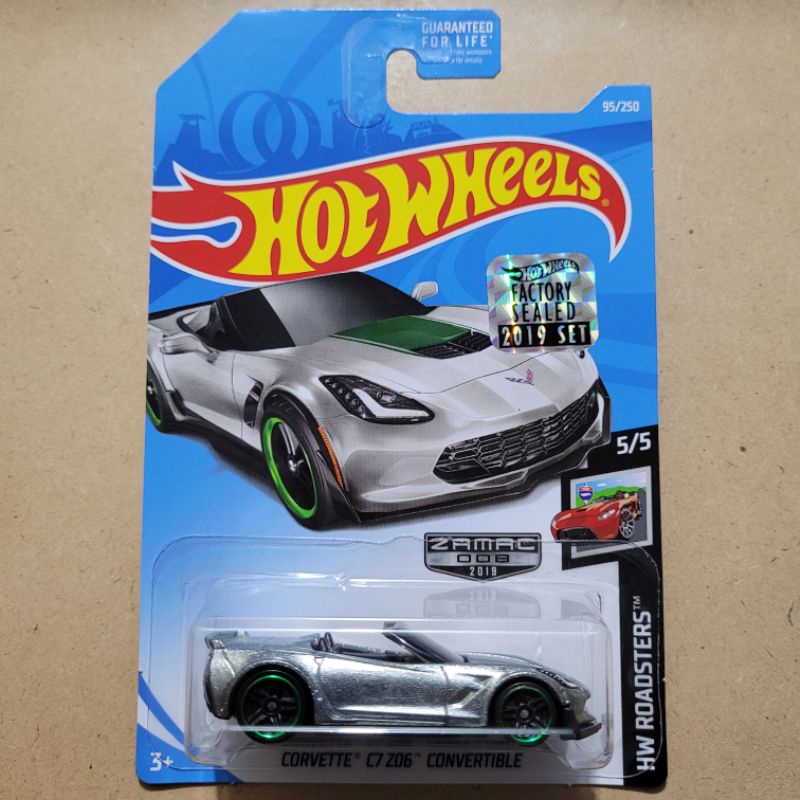 Jual Hot Wheels Corvette C Z Convertible Hw Roadster Zamac