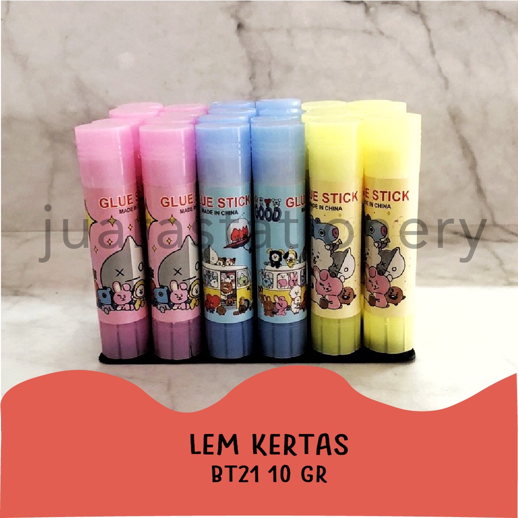 Jual Lem Kertas Bt Bts Glue Stick Gr Bt Mang Cooky Tata Chimmy