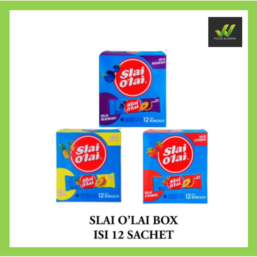 Jual Slai Olai Biskuit Slai Olai Box Rasa Strawberry Nanas Blueberry