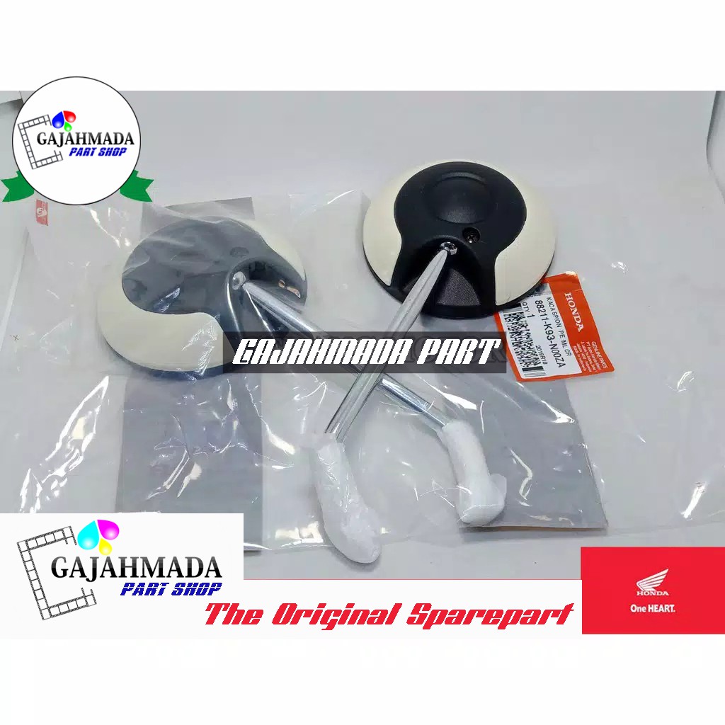 Jual KACA SPION NEW SCOOPY ESP CREAM SET KANAN DAN KIRI ORIGINAL AHM