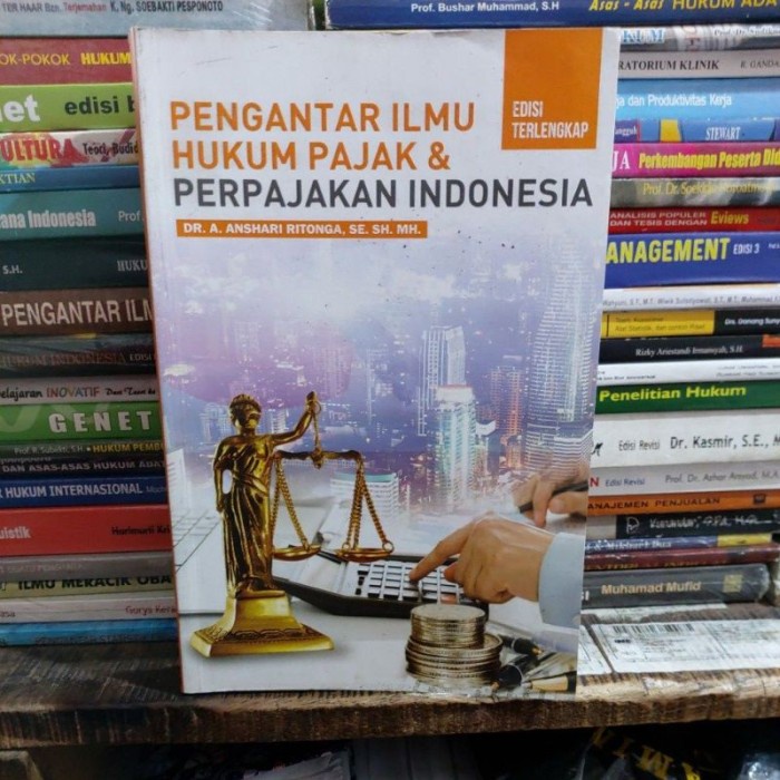 Jual PENGANTAR ILMU HUKUM PAJAK DAN PERPAJAKAN INDONESIA BY DR A