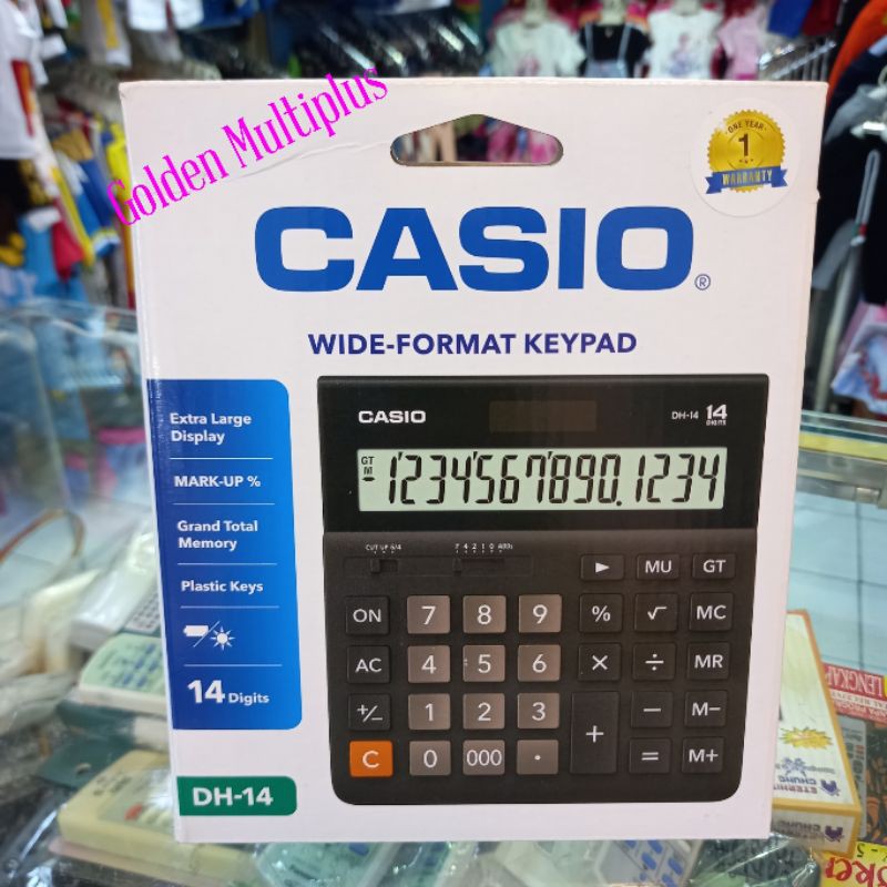 Jual Kalkulator Casio Digit Dh Original Mesin Hitung Casio