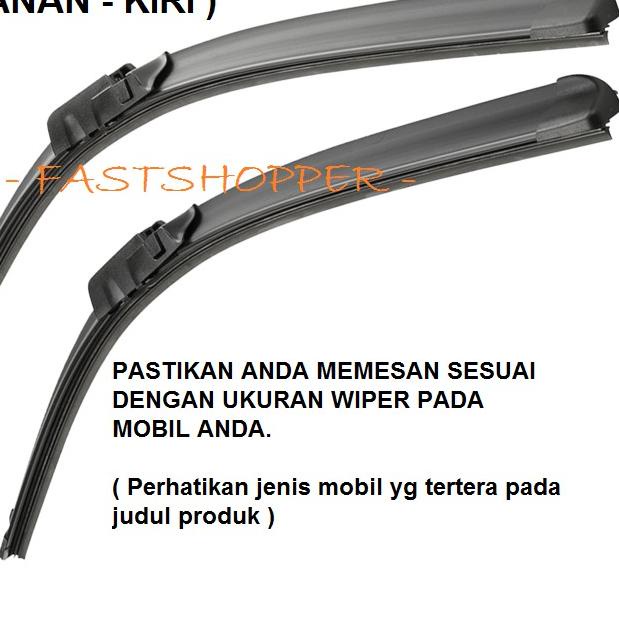 Jual Update WIPER WIFER MOBIL FRAMELESS PISANG 1 SET PANTHER KOTAK