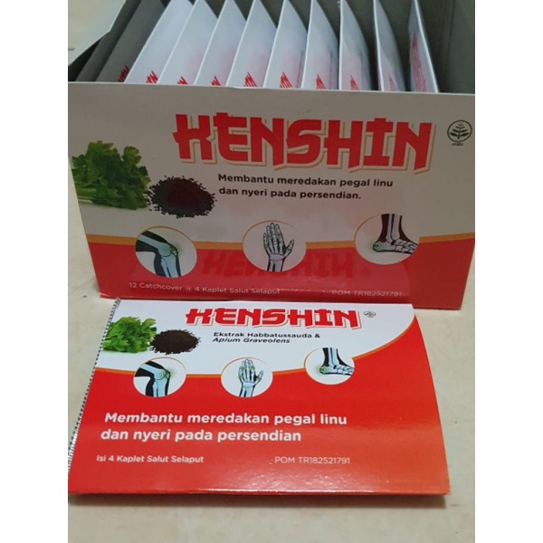 Jual Henshin Kenshin Original Obat Pegal Linu Dan Nyeri Sendi Shopee