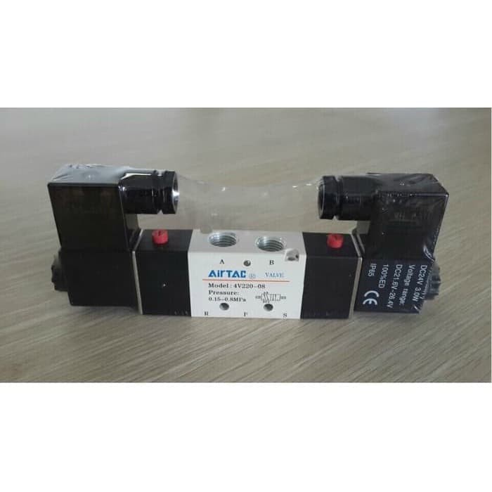 Jual Solenoid Valve V V Airtac Dc V Ac Shopee