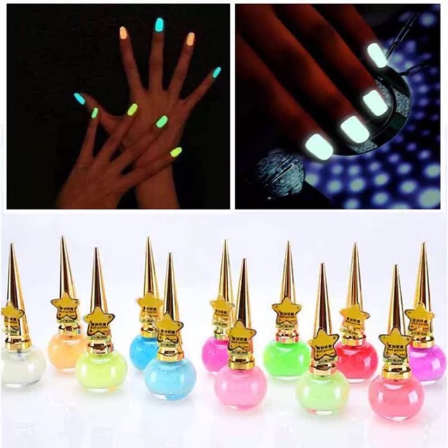 Jual Kutek Premium Glow In The Dark Nude Series Shopee Indonesia