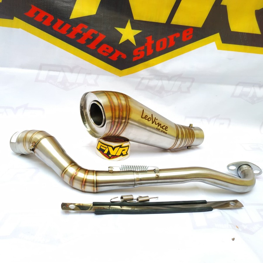 Jual Knalpot LEOVINCE GP Pro Stainless NMAX PCX AEROX VARIO150