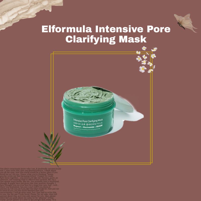 Jual Elformula Intensive Pore Clarifying Mask Peeling Clay Mask