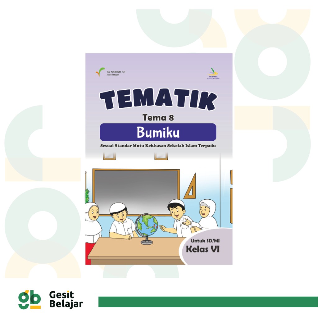 Jual Buku Tematik SDIT Kelas 6 Tema 8 Bumiku Shopee Indonesia