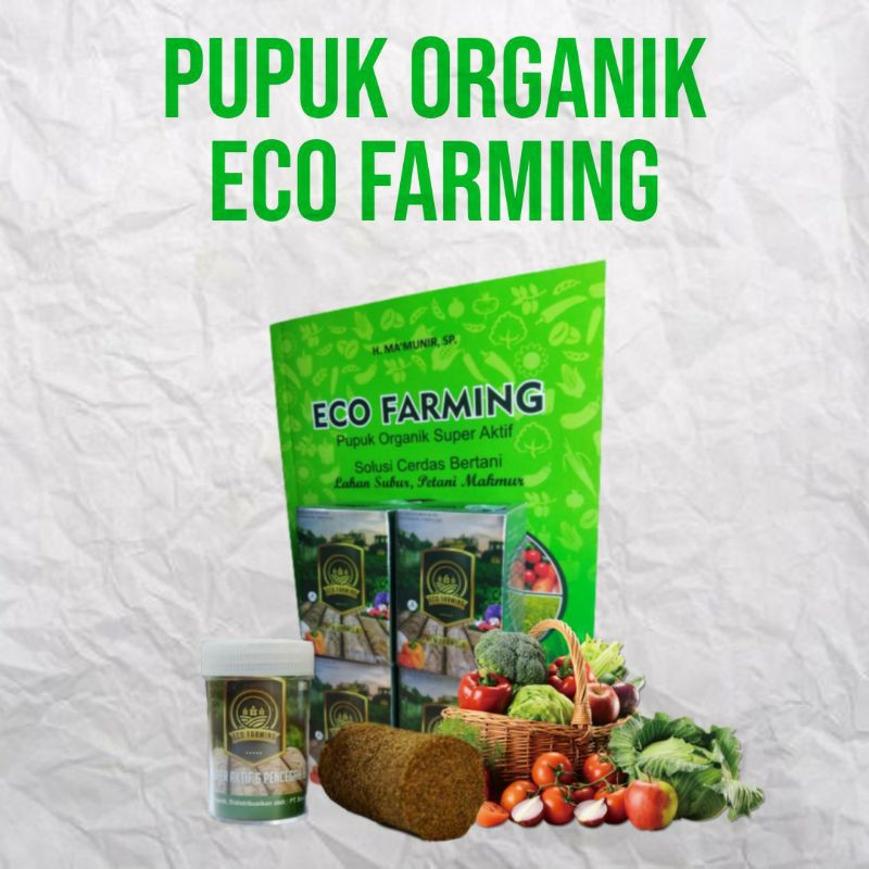 Jual PUPUK ORGANIK ECO FARMING ASLI Shopee Indonesia