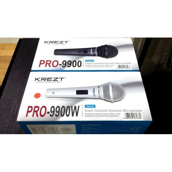 Jual Mic Krezt Pro S S White Black Microphone Krezt Pro