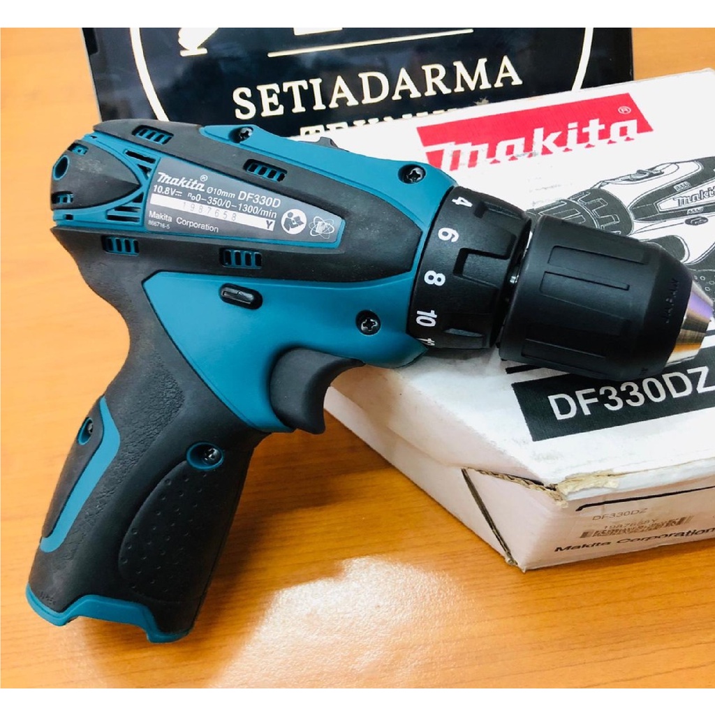 Jual MESIN BOR CORDLESS DRILL MAKITA DF330DZ UNIT ONLY Shopee Indonesia