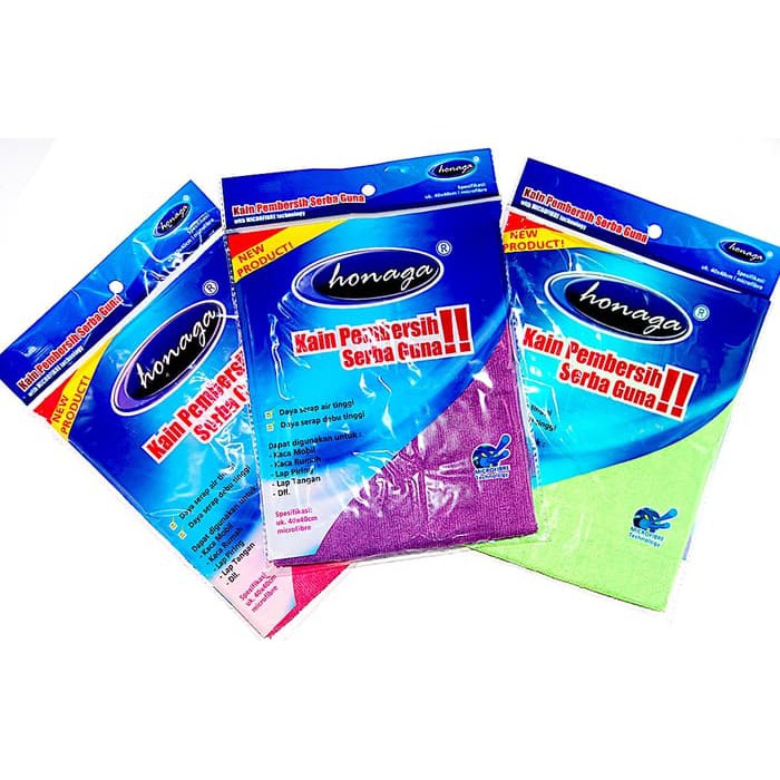 Jual Kain Lap Microfiber Lembut Dan Tebal Honaga Shopee Indonesia