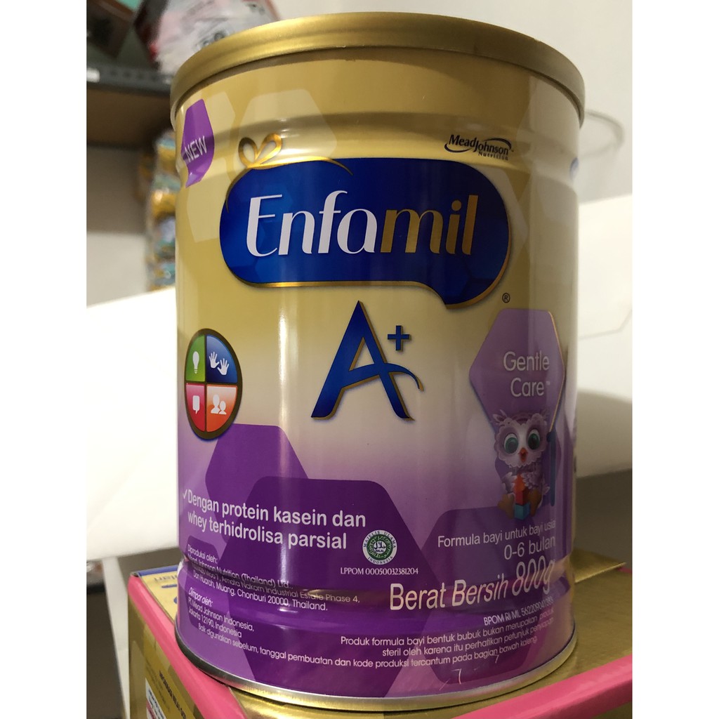 Jual Susu Formula Enfamil A Gentle Care 800gr 0 6 Bulan Shopee