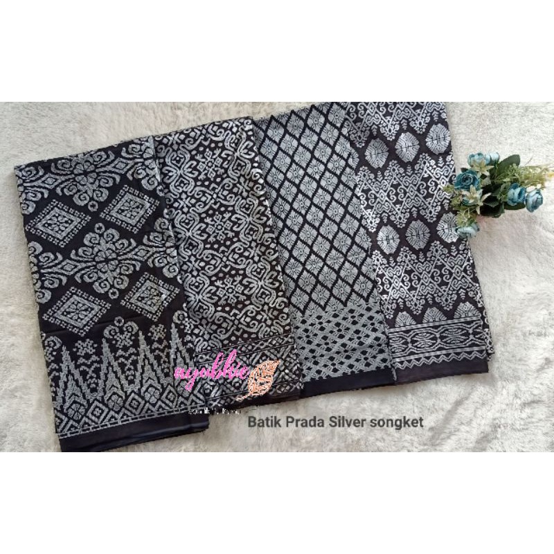 Jual Kain Batik Jarik Set Kebaya Brokat Tile Mutiara Seragam Bridesmaid