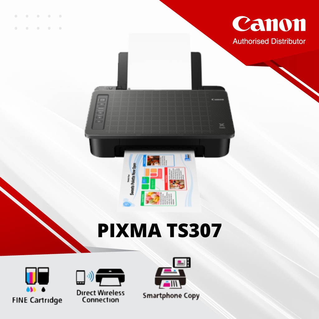 Jual Canon Pixma Ts Wireless Single Function Inkjet Printer With