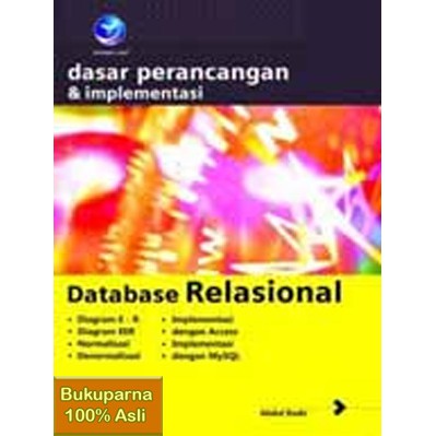 Jual Buku Dasar Perancangan Dan Implementasi Database Relasional