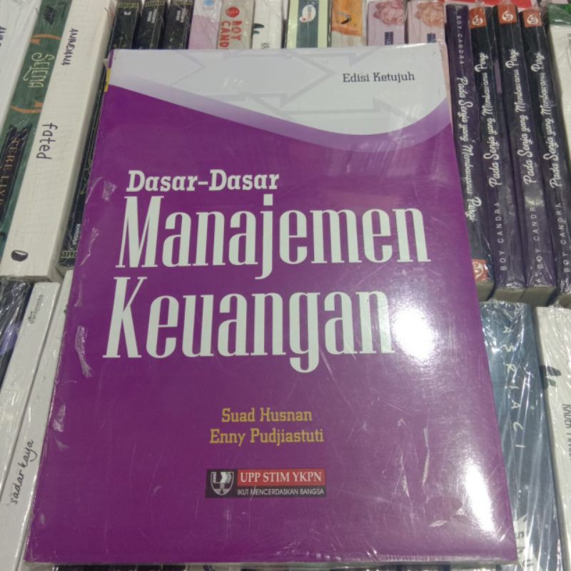 Jual Buku DASAR DASAR MANAJEMEN KEUANGAN Edisi 7 Suad Husnan Shopee