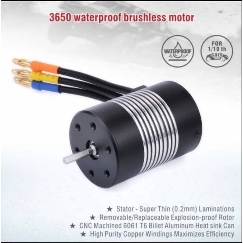 Jual Brushless Motor Kv Sensorless Waterproof Surpass Rocket