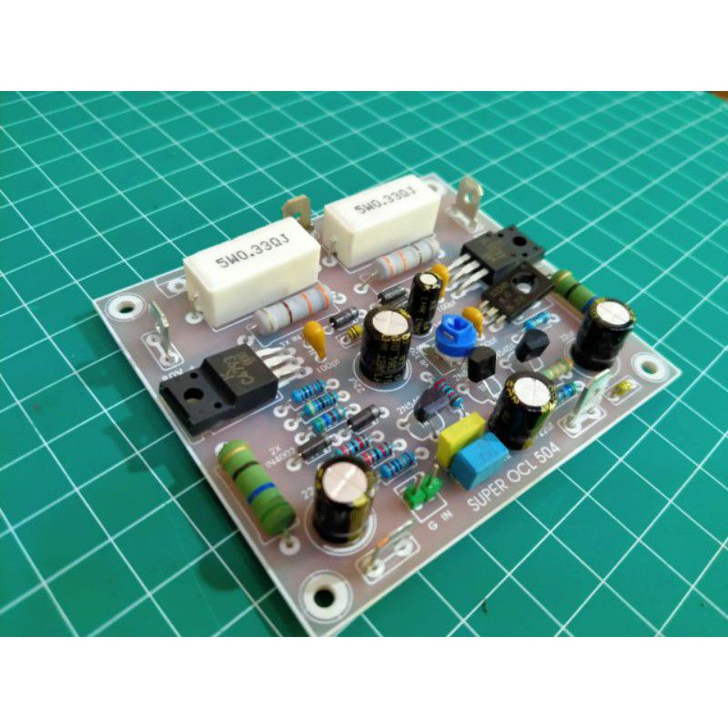 Jual Kit Power Amplifier Socl 504 Driver Socl 504 Modif Untuk Class AB